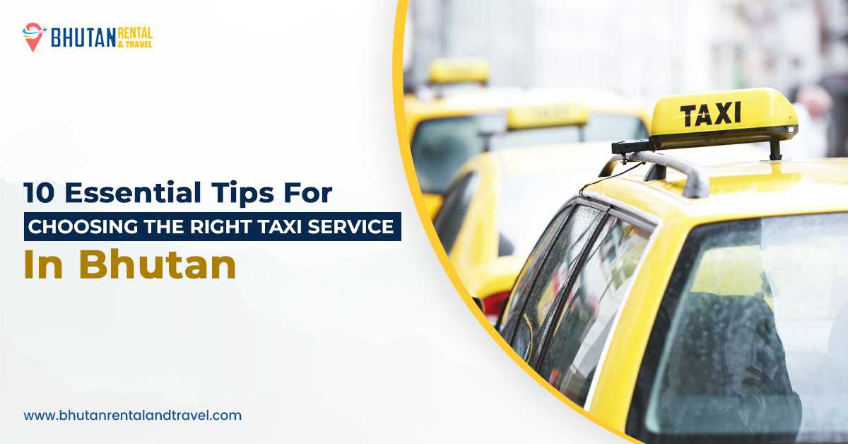 taxi services in Bhutan