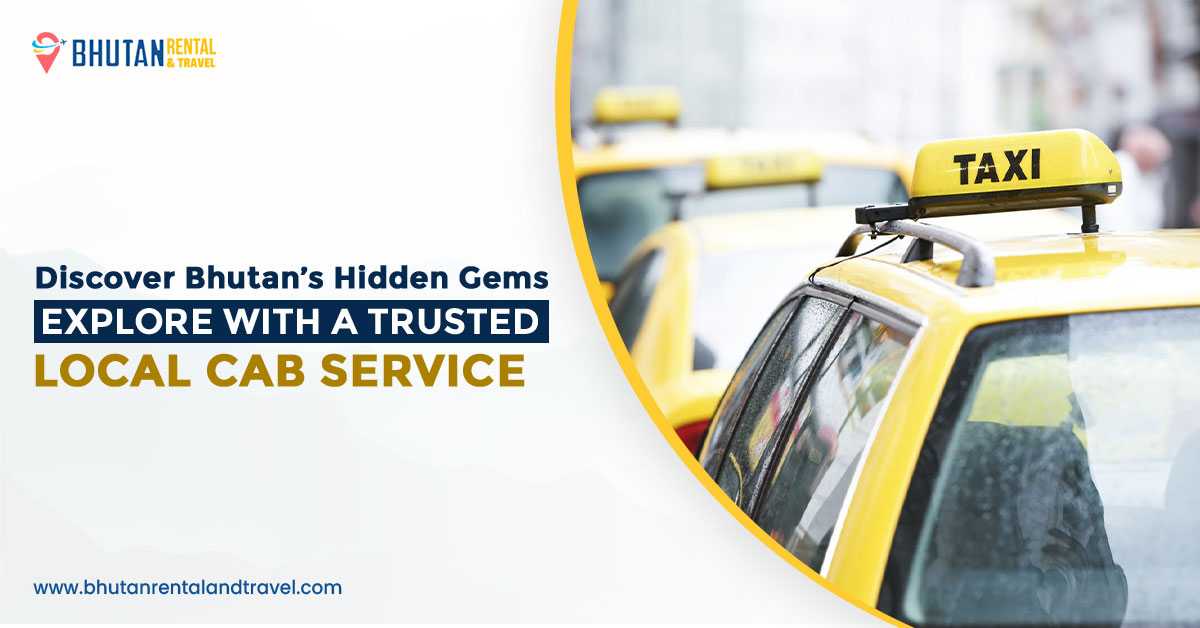Cab service in Bhutan