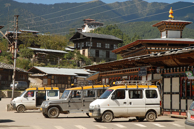 taxi services in Bhutan